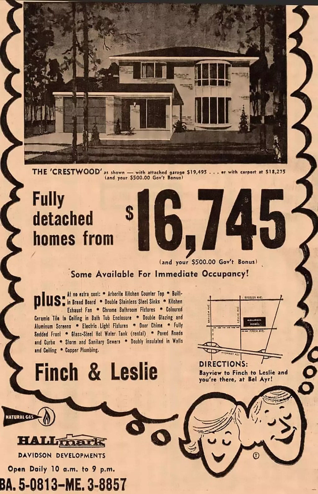 Here’s how much it cost to buy a home in Toronto in the&nbsp;1960s