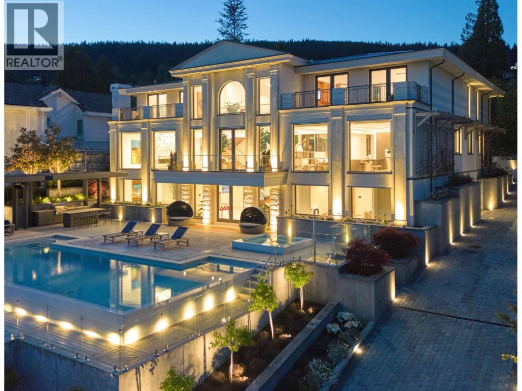 This $29.8M West Vancouver Mansion Looks Like A European Resort & Comes With A Heated&nbsp;Driveway